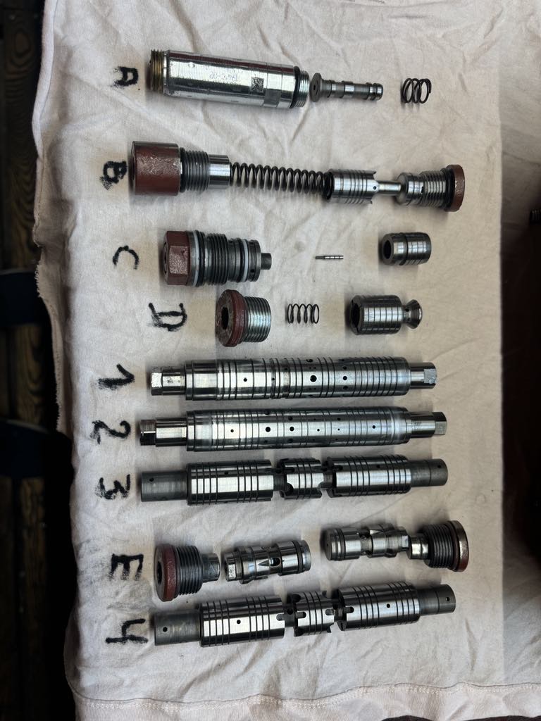 Regeneracja rozdzielaczy hydraulicznych