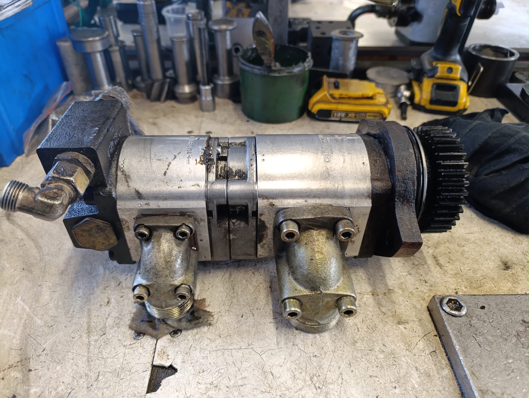 Regeneracja pomp hydraulicznych